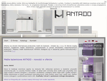Tablet Screenshot of antado.com.pl
